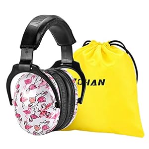 ZOHAN Kindergehoorbescherming, inklapbaar, verstelbare geluidsbescherming, hoofdtelefoon voor kinderen, NRR 22dB, SNR 27dB, herbruikbaar