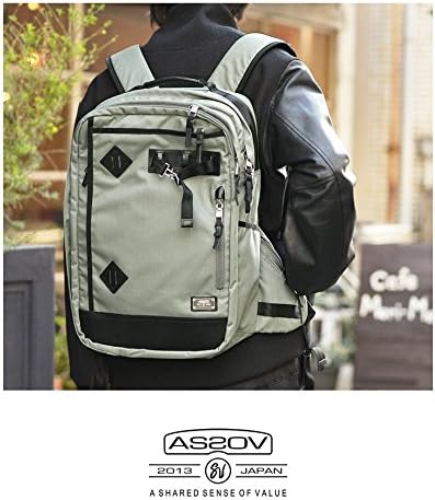Amazon As2ov アッソブ Exclusive Ballistic ブラック ナイロン 2way バックパック ビジネスバッグ リュック 鞄 バッグ メンズ タウンリュック ビジネスリュック