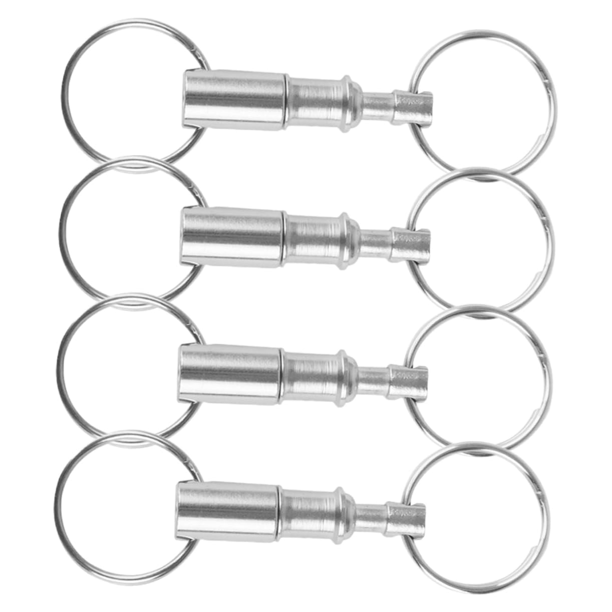 ifundom Portachiavi Sgancio Rapido con Design Doppio Accessorio per Borse E Chiavi Facile Utilizzare E E Decorativo per Occasione 4