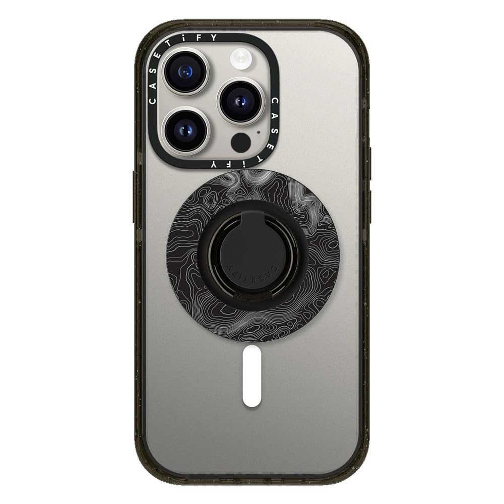 CASETiFY Snappy Ring Holder Compatible with Magsafe - Black Tree - Image 2