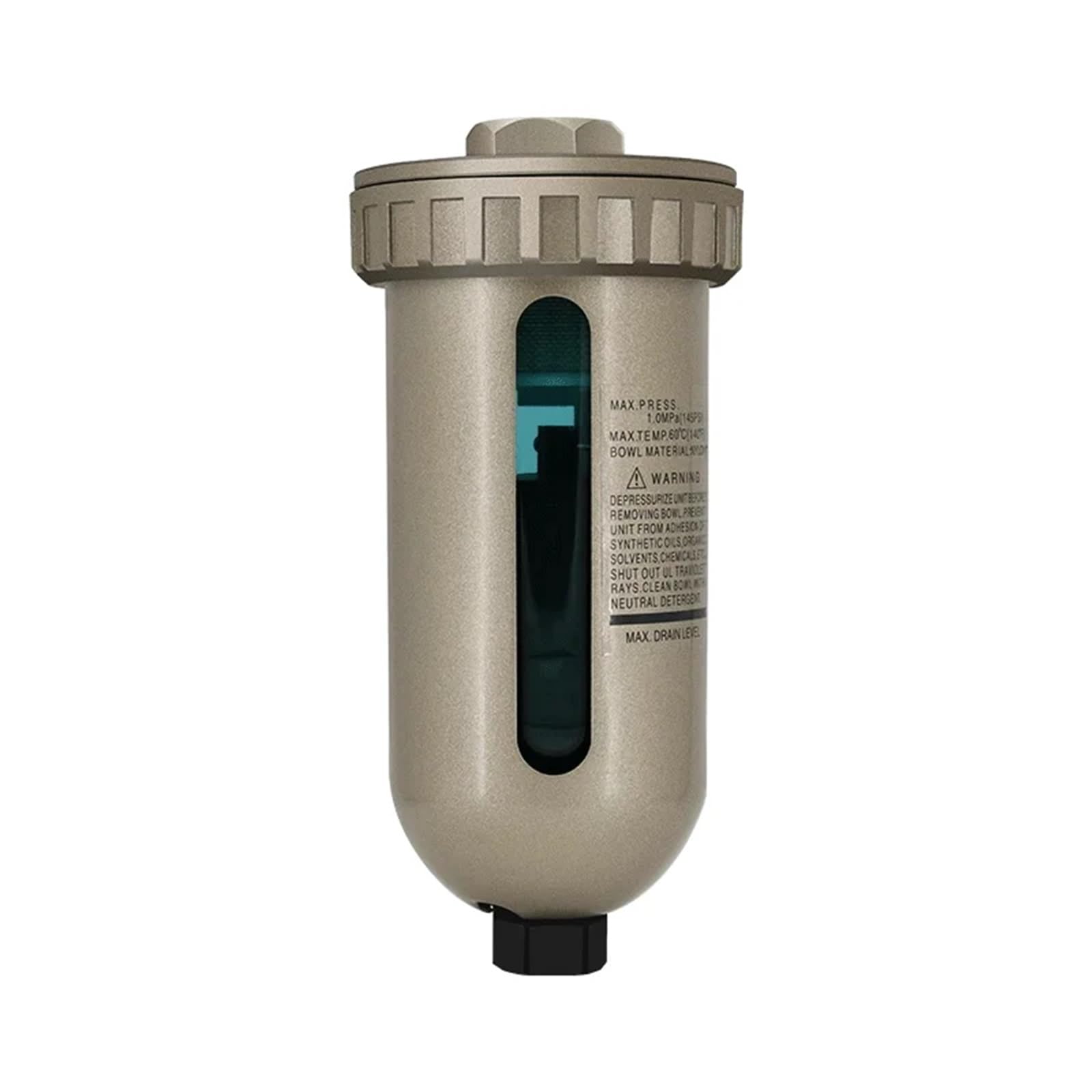 1 válvula de drenaje automático neumática AD402-04, purgador automático de tanque de aire, compresor de aire, filtro separador de agua y aceite.