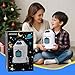 Kids Safe, Electronic Piggy Bank for Boys Girls, ATM Money Saving Box Toy 2025 with Password & Face ID Simulation, Christmas Birthday Gifts for 4 5 6 7 8 9 10 Year Old, Rocket Space Coin Cash Can
