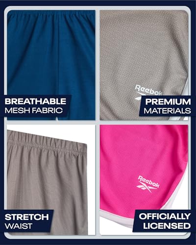 Reebok Girls Athletic Shorts 1 or 3 Pack Active Performance Shorts Running - image 4