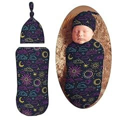 Neon Sun Moons Clouds