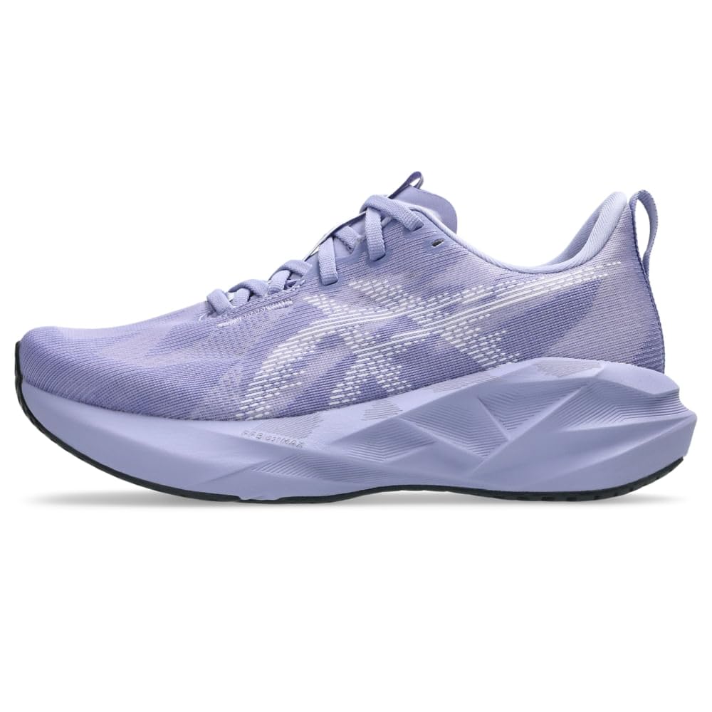 ASICS Womens Novablast 5 Sneaker, Bluebell Lilac Hint, 3.5 UK