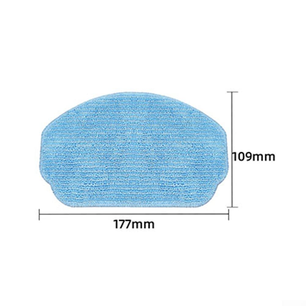 QOXEZY 10 panni in microfibra per aspirapolvere Cecotec per Conga 999 X-Treme Robot Aspirapolvere, riutilizzabili, panni morbidi
