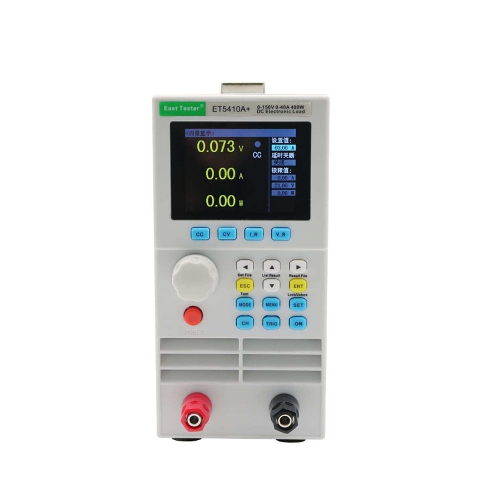 Labornetzteil, 400 W 150 V 40 A Batterietester Einkanaliger programmierbarer DC-Elektroniklast-Batteriekapazitätstester Lastmesser-Monitor
