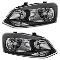 Halogen Scheinwerfersatz Scheinwerfer Satz Hauptscheinwerfer Set links und rechts H4 Kunststoff passend für 6R 6C 6R_