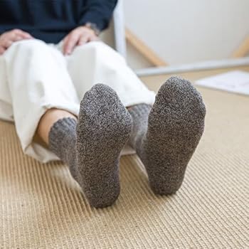 VoJoPi Thermische sokken voor dames en heren, dikke dikke warme wollen sokken in de koude winter, skiën, wandelen, bergbeklimmen, wandelen, werk, vrije tijd, geschenken, 5 paar, zacht en gezellig