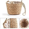 Panier De Jardinière Suspendu, 20cm Suspendu Panier Tissé, Pot De Fleurs à Suspendre En Corde De Jute, Pot De Fleurs Tissé Intérieur Extérieur, Pour Plantes Et Pots De Fleur, Balcon