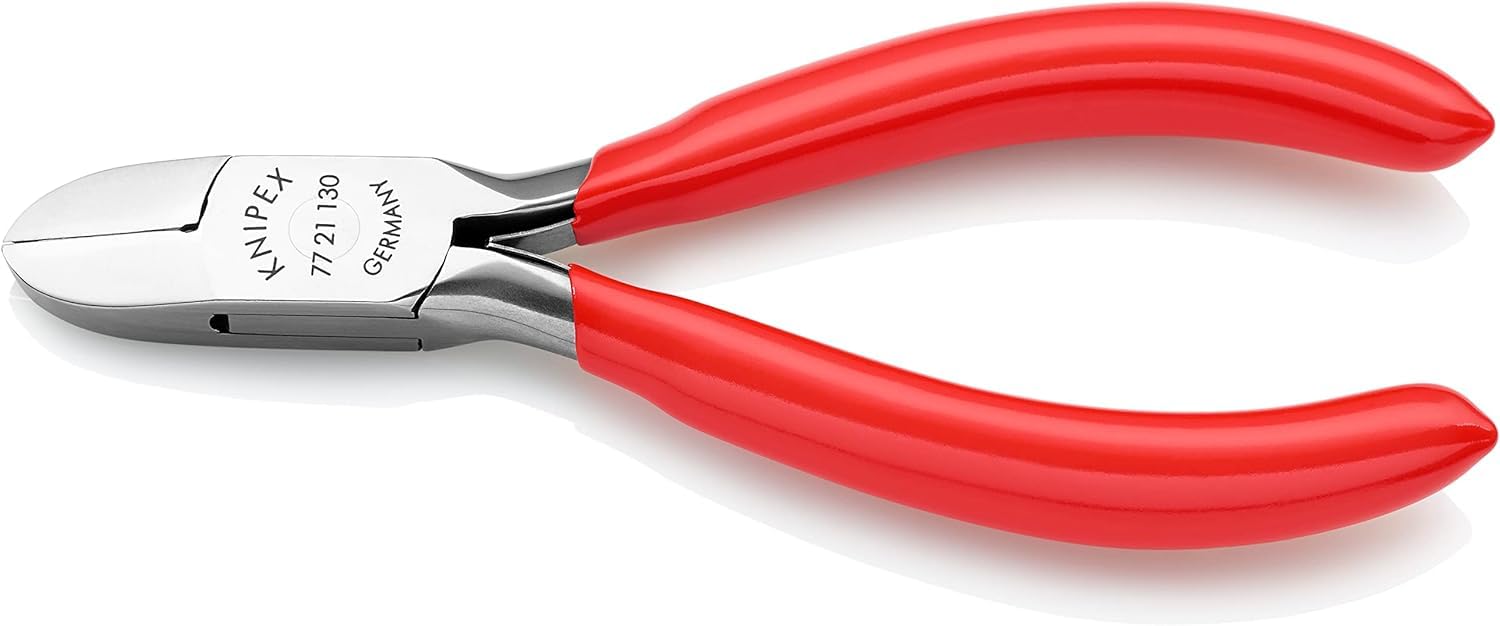 Knipex 77 21 130 Electronics Diagonal Side Cutters 130mm