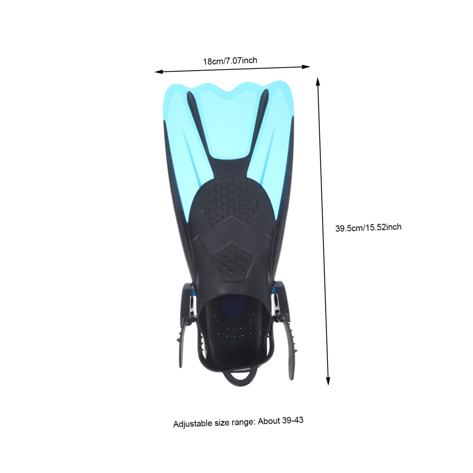 TOYANDONA 2 Pinne Flessibile Comfort e Resistenza Pinne Corte per Snorkeling e Immersione Adatte Principianti e Amanti Del