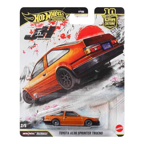 Hot Wheels Car Culture Premium Toyota AE86 Sprinter Trueno