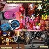Luci di proiezione di Natale/Halloween (96 modelli, 10 onde d'acqua), lampade di proiezione doppie con effetti HD, 8 modelli in movimento, luce più luminosa per interni/esterni/feste/vacanze (15W) #4