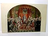  Militaria. Amtliche Ausgabe der Königlichen Zeughaus - Verwaltung zu Berlin. Schlesien huldigt Friedrich dem Großen 1741. Alte Ansichtskarte / Künstlerkarte farbig von W. Camphausen, ungel. um 192 ...