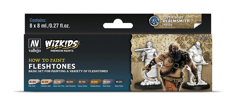 AV Vallejo Wizkids Set - Fleshtones