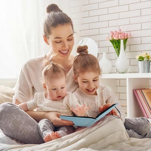 2 Pack Small Photo Albums 6x4, Slip in Photo Album, 200 Pages Photo Album Books, Mini Photo Book with Linen Cover for Birthday Wedding Family Travel Anniversary, Blue - Image 6