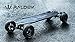 RALDEY V2 Carbon Fiber Off-Road Skateboard Electric Skateboard All Terrain Longboards with Remote 28MPH Top Speed 3000W Dual Belt Motor 19 Miles Range Suitable for Adults Teens