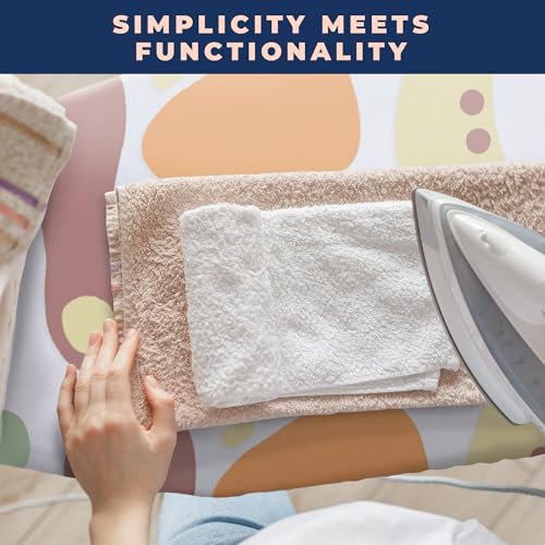 image for happhom Ironing Board Cover and Pad Extra Thick Heavy Duty Padded 4 La