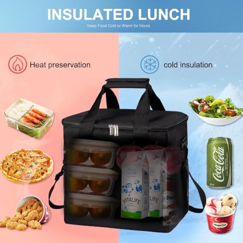 Iknoe 24 Can Insulated Cooler Tote