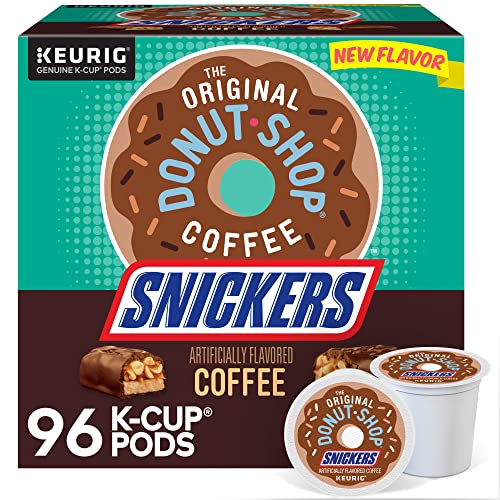 Café saveur Snickers en K-Cup Pods pour illuminer vos pauses café matinales en famille