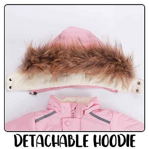 Newborn Baby Boys Girls Snowsuits Infant Toddler Winter Snow Suit Coat Clothes4