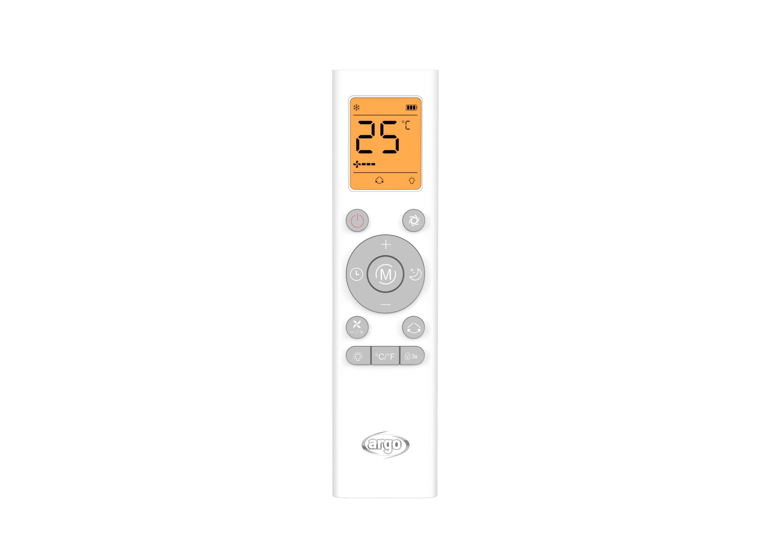 ARGO - Condizionatore mobile reversibile Milo Evo Silent - 13000 BTU/h Freddo 10000 BTU/h Caldo - Wi-Fi Collegato - Classe Energetica A/A+ - 69.4 x 42.3 x 34.8 cm