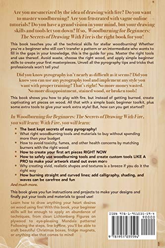 Woodburning for Beginners: Learn the Secrets of Drawing With Fire With Minimal Tools: Woodburning for Beginners: Learn the Secrets of Drawing With Fire With Minimal Tools image 4