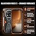 Blackview Rock 2 Outdoor Smartphone | 5G, Android 16, 15000mAh Akku, 120Hz Pro-Display | Robust & Leistungsstark (Orange)