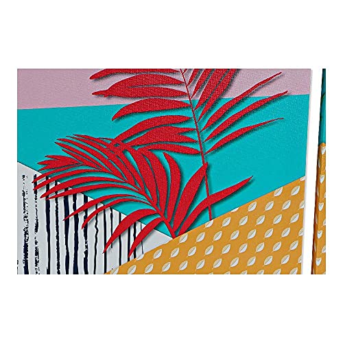 Cadre DKD Home Decor Tropical Toile pour une ambiance jungle