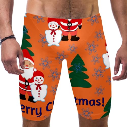 Bañador de entrenamiento de resistencia de Navidad para evitar rozaduras
