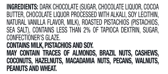 Member's Mark Dark Chocolate Covered Pistachios, 22 Ounces, Resealable Bag