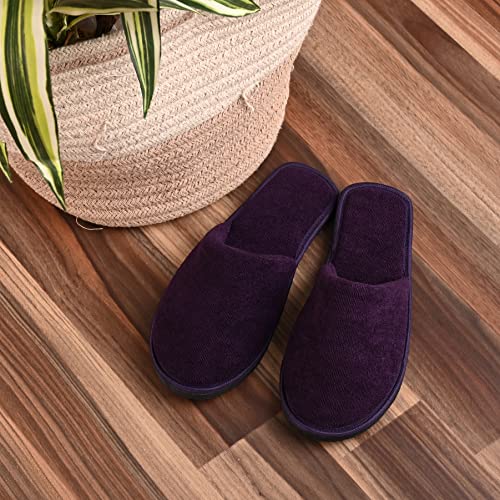 Image of Women's Home Slippers Indoor Bedroom Room Winter House Cloth Slippers for Women Girls