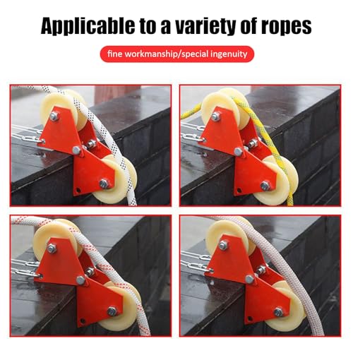 Poulie à cordon pour angles : finissez-en avec l'usure de corde sur mur