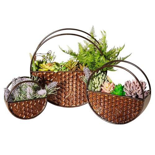 JonesHouseDeco 3 Juegos de macetas Redondas