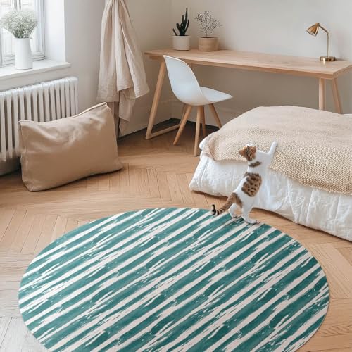 Tapis vinyle durable et élégant avec motif lignes abstraites pour intérieur chic