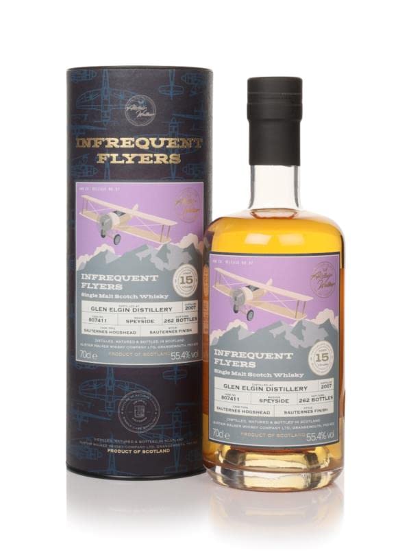 Glen Elgin15 Year Old 2007 (cask 807411) - Infrequent Flyers (Alistair Walker)