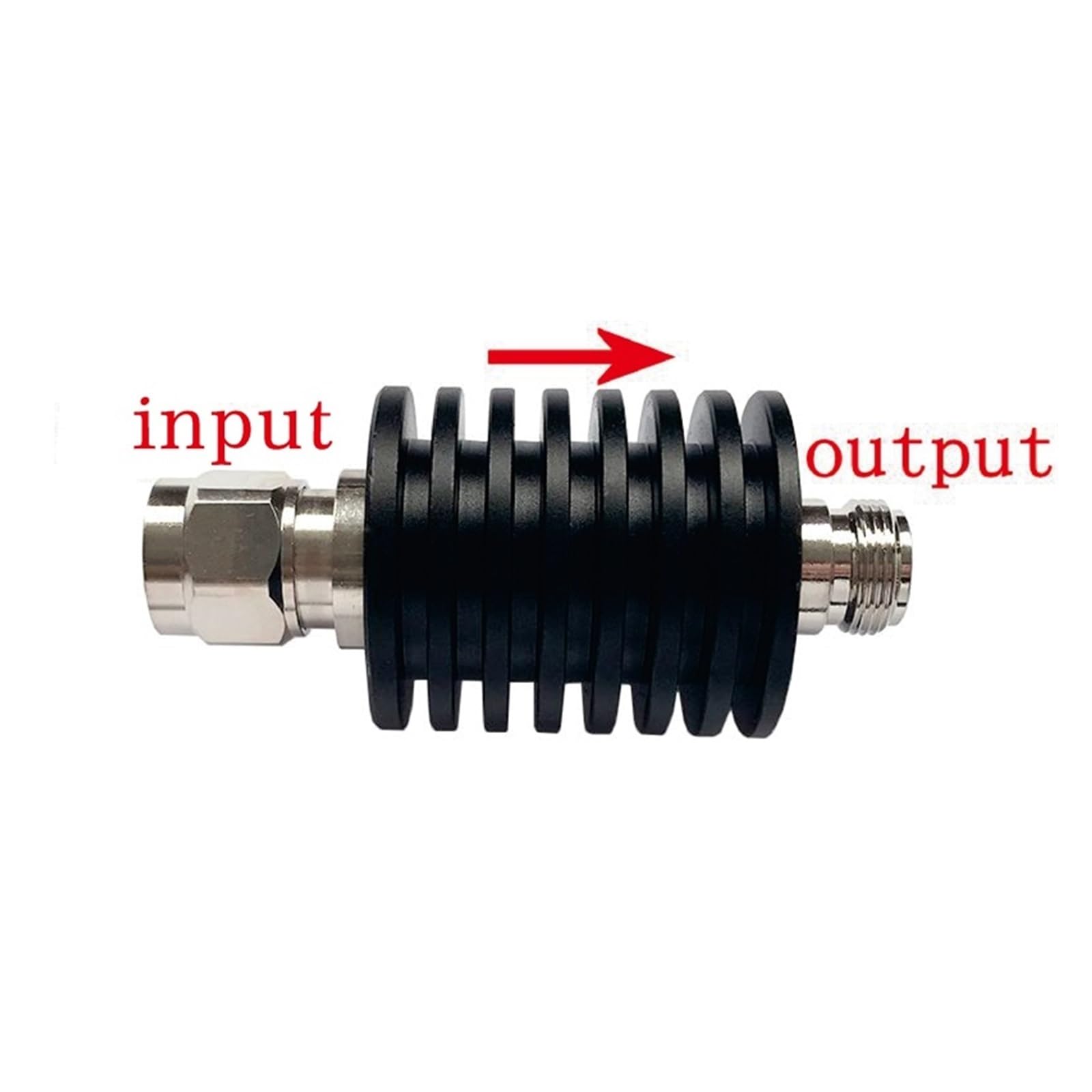 Attenuatore Tipo N da 20 W DC-3Ghz/4Ghz 1/2/3/5/6/10/15/20/25/30/40/50db N Spina Maschio a Femmina Connettore di Alimentazione coassiale RF 50ohm(1db,3G)