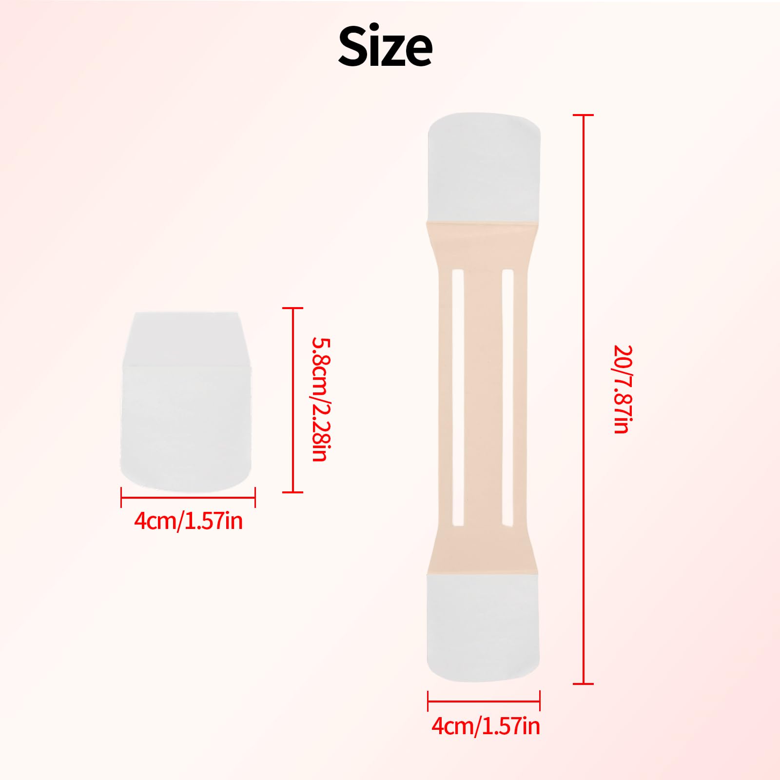 4pz Strisce Lifting per Collo & 20pz Cerotti, Effetto Lifting e Rassodante Invisibile Leviga Pelle in Pochi Secondi per Donne Collo Viso Mento