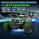 JOYTREKY Ferngesteuertes Auto - 1:18 RC Auto Hochgeschwindigkeits LED-Licht 25 km/h mit Spray 2,4 GHz All Terrain Offroad Truck Spielzeug 2 Batterien Schnelles Spielzeug ab 3 4 5 6 7 8 Junge-Grün