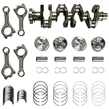 Engine Crankshaft Piston Kit Connecting Rod Bearing Fit For Land Rover Jaguar E-PACE X540 XE X760 XF X260 Evoque L538 L551 Velar L560 Diesel 204DTD 2.0T 2014-2023,LR082377 LR082378 LR08237