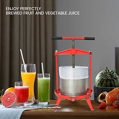 Image of Reusable Mesh Bags for 2.38 Gal /3.17 Gal Cross-beam Fruit Wine Press, 2 Pack Washable Filter Bag for Straining Food /Nut /Milk /Fruit Wine Juice