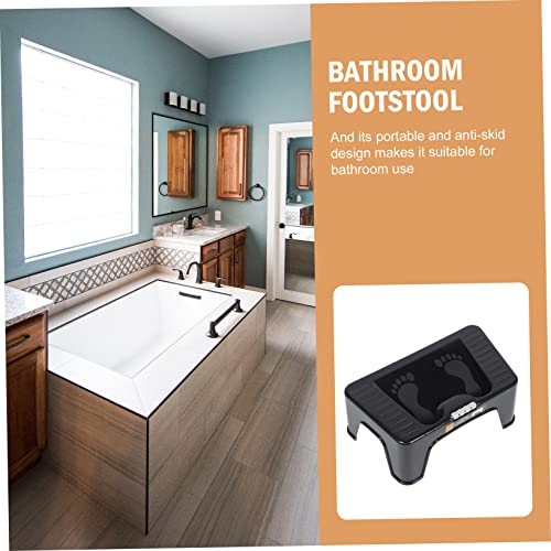 FRCOLOR 1Pc Pedais Dobrável Escadote Para Crianças Banquinho Dobrável Sofá Ao Ar Livre Escadote Pedi