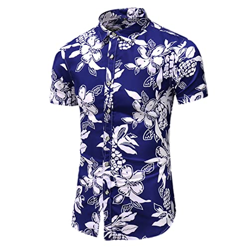 Chemise hawaïenne homme à manches courtes idéale pour vos vacances