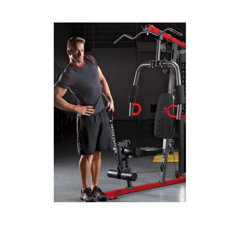 Marcy MWM-988 Multifunktions-Stahl-Heim-Fitnessstudio, 68 kg Gewichtsstapelmaschine