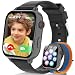 Kinder Smartwatch für Jungen Mädchen, kinderuhr Telefonuhr 4G mit GPS, Telefon, Videoanruf, Voice Chat, SOS, Schulmodus, Wecker, Schrittzähler, Spiele, Smart Uhr Watch für Kids Geschenke 4-12, Schwarz
