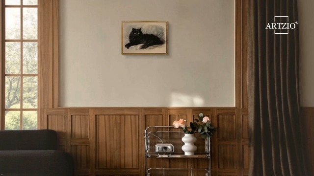Amazon.com: ARTZIO Framed Canvas Wall Art–Minimalist Japanese