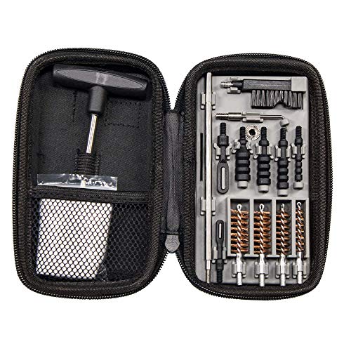 Kit de nettoyage pour arme de poing compact idéal au stand