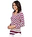 Lucky Brand Women's Chevron Print Top