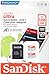 Produktbild SanDisk 128GB Ultra microSDXC cards (2-pack) + SD adapter up to 120 MB/s with A1 App Performance UHS-I Class 10 U1 (Pack of 2)